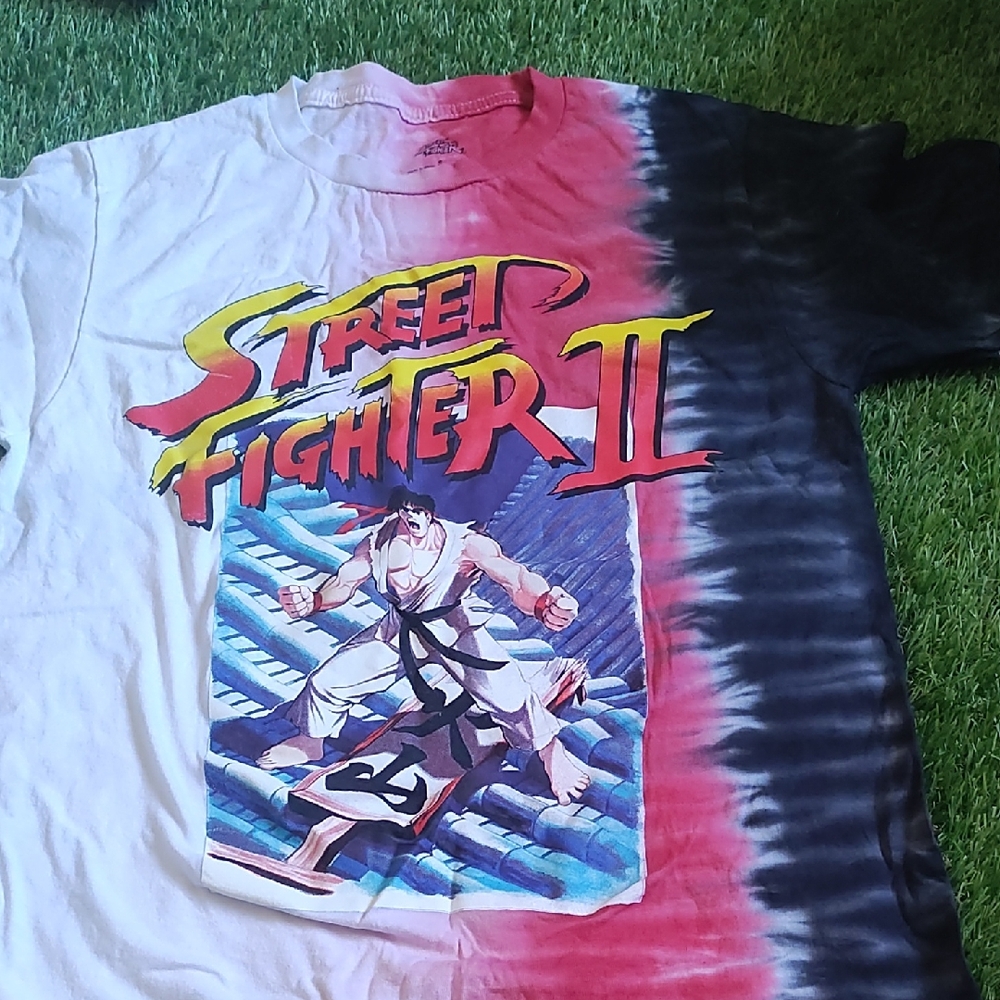 Street Fighter II Tie-Dye T-Shirt